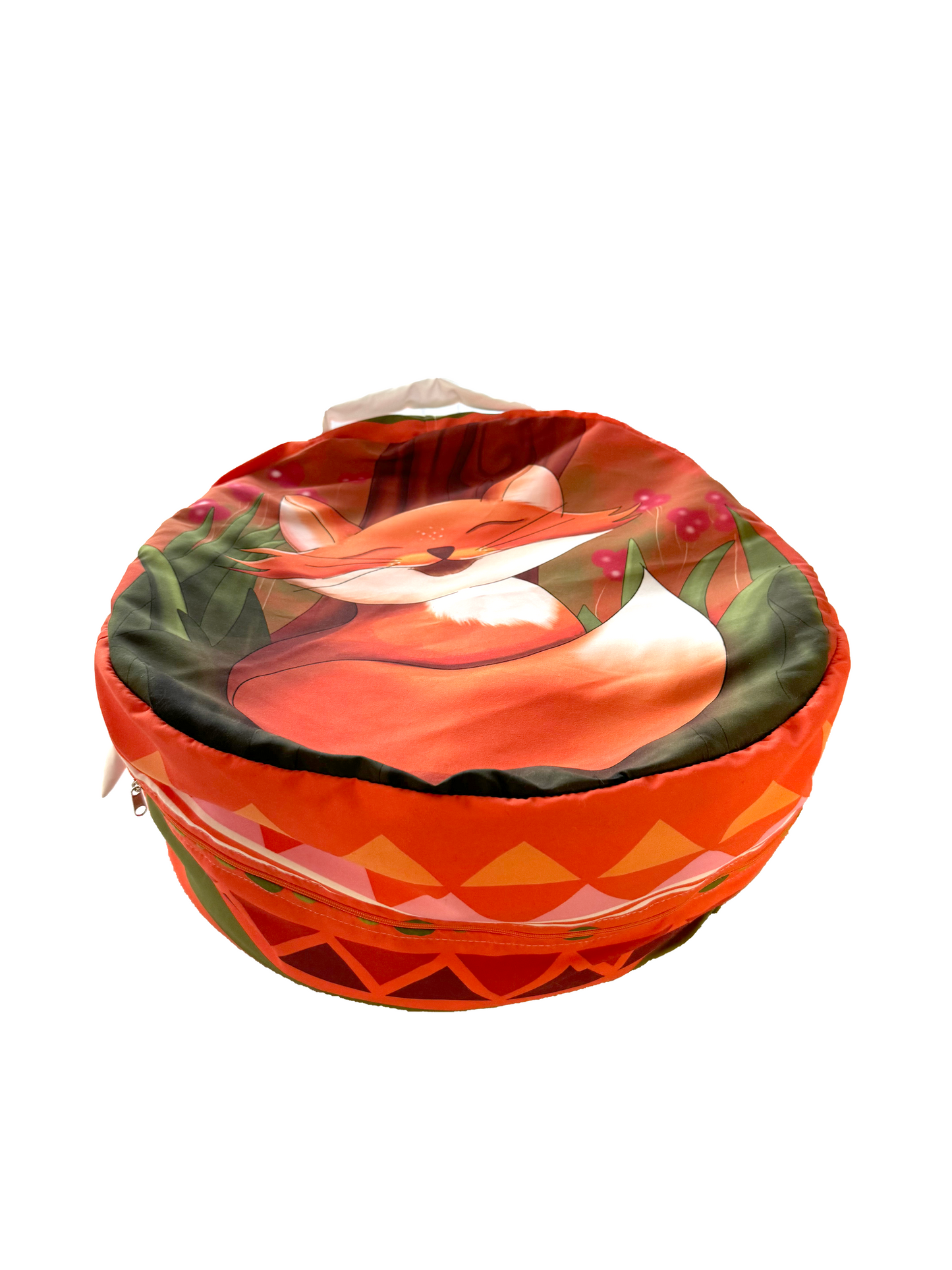 Textil zsámoly - róka